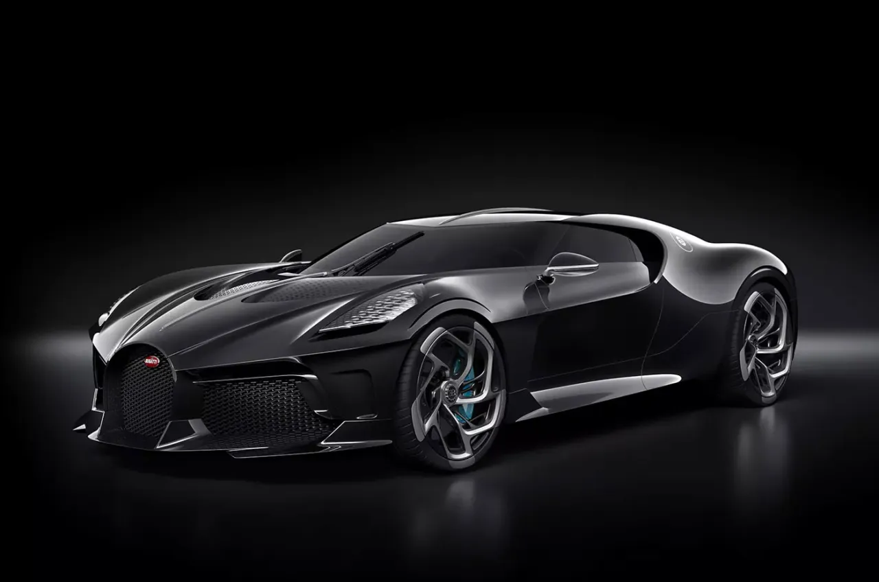 Zdjęcie Bugatti La Voiture Noire - ile ma koni i co czyni ją wyjątkową