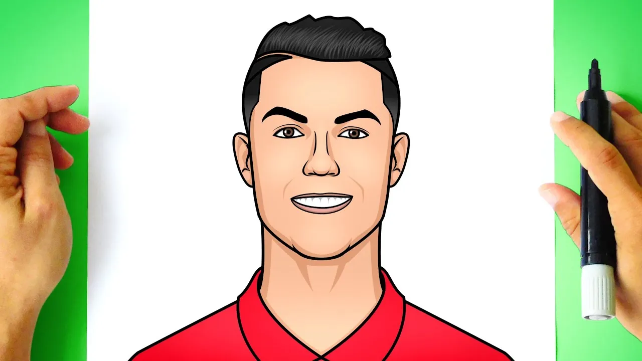 Zdjęcie Jak narysować Ronaldo? Proste kroki dla każdego