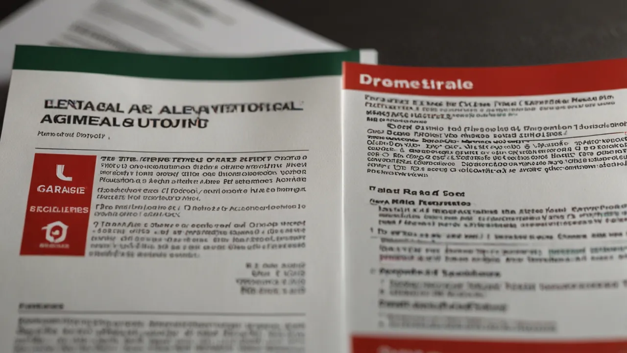 Zdjęcie Kompletny wzór umowy najmu garażu PDF - wszystkie kluczowe zapisy