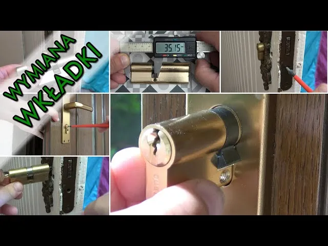Zdjęcie Wymiana wkładki w drzwiach bez klucza: Poradnik DIY krok po kroku
