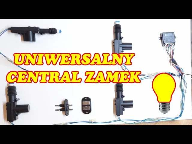 Zdjęcie Jak podłączyć uniwersalny sterownik centralnego zamka bez błędów