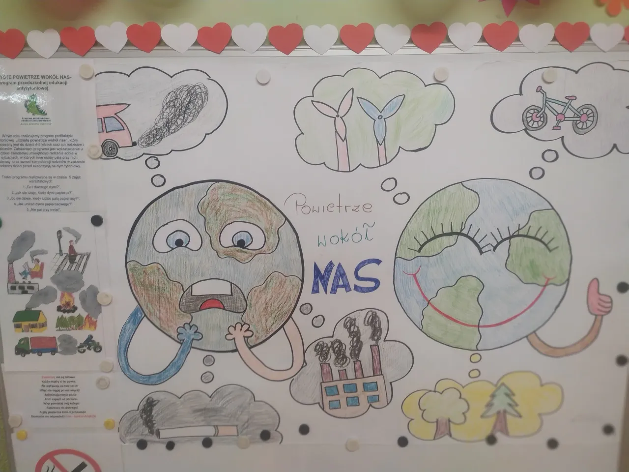 Zdjęcie Czyste powietrze wokół nas plakat - inspiracje i przykłady dla dzieci