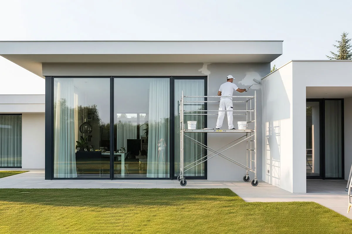 Zdjęcie Malowanie elewacji czy tynkowanie: co wybrać dla lepszej ochrony budynku?