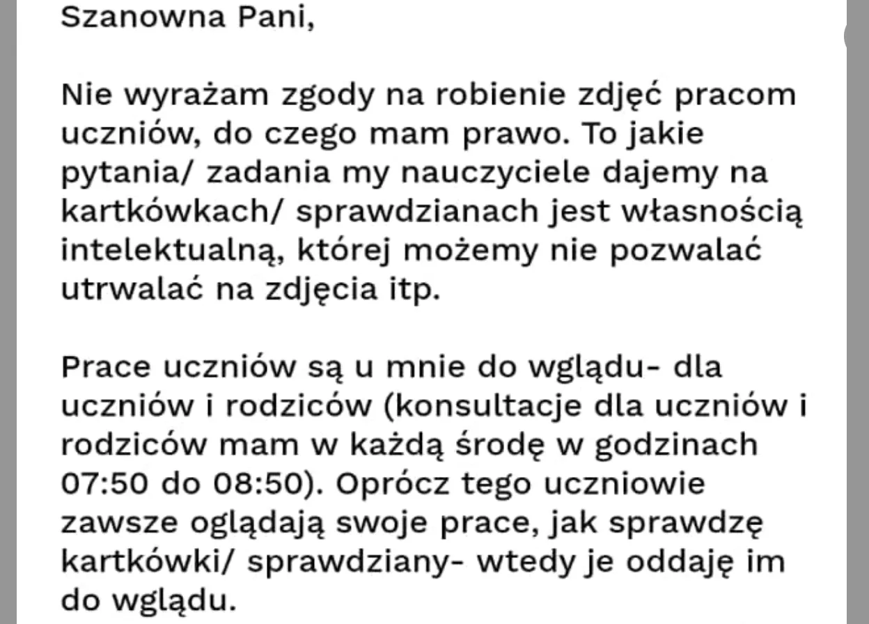 Zdjęcie Czy rodzic ma prawo wglądu do sprawdzianów? Poznaj swoje prawa w szkole