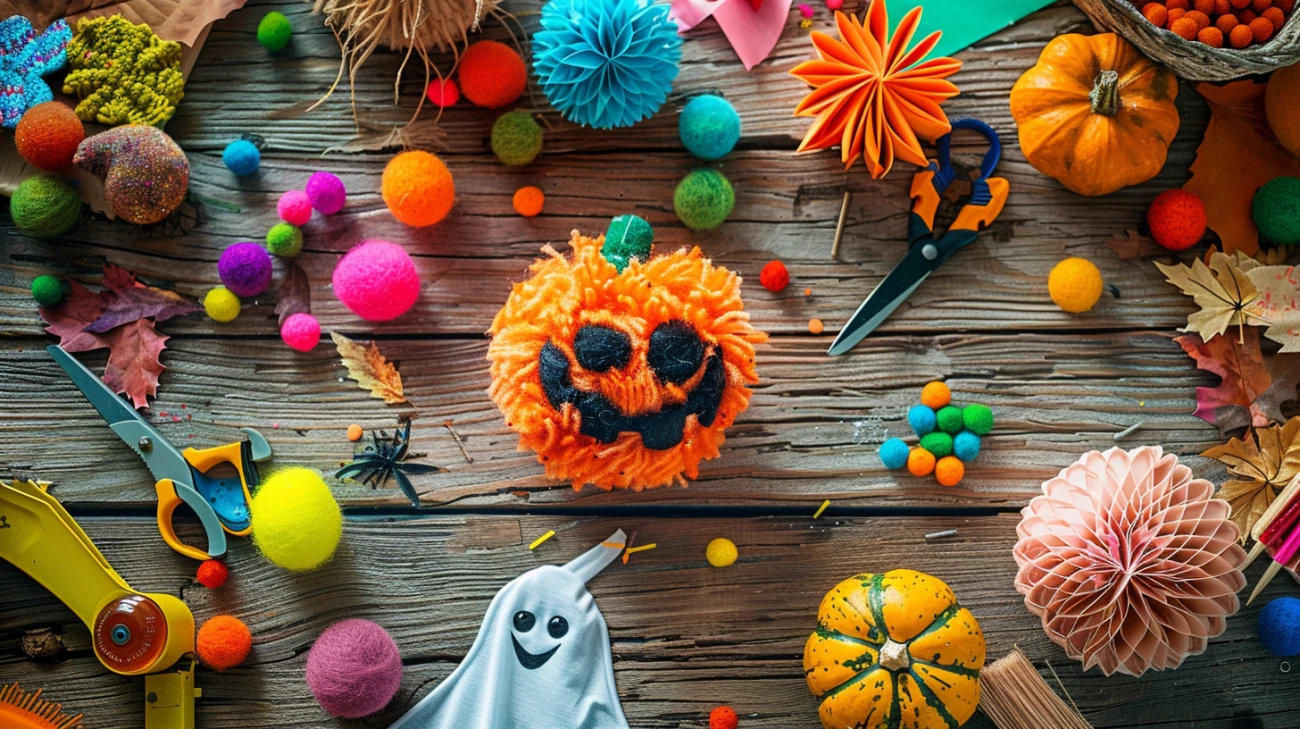 Zdjęcie Pomysły na prace plastyczne na Halloween dla dzieci: Dekoracje i nie tylko