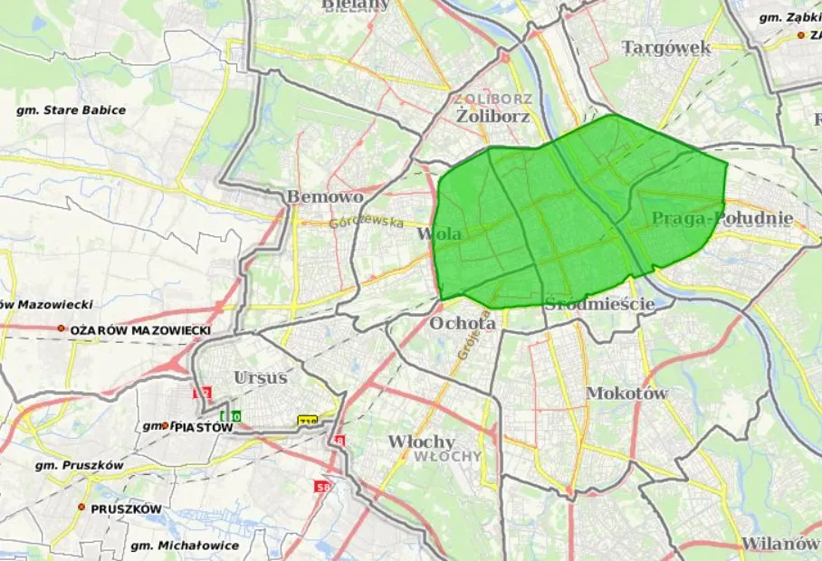 Zdjęcie Strefa czystego powietrza Warszawa - co musisz wiedzieć o przepisach