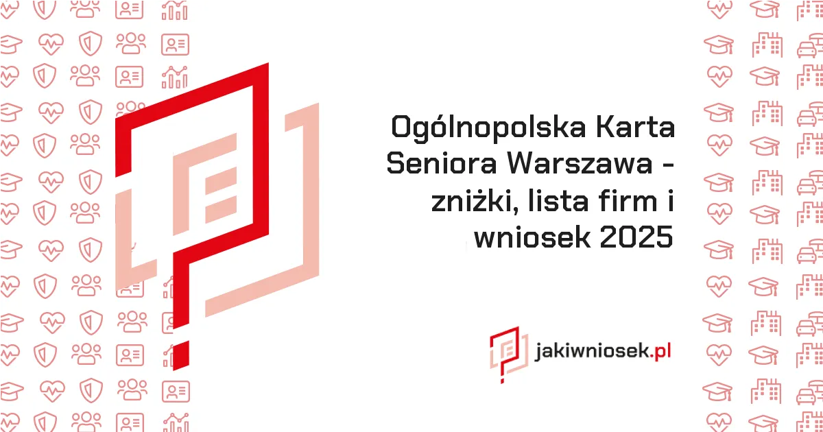 Zdjęcie Gdzie wyrobić kartę seniora w Warszawie? Sprawdź ważne informacje