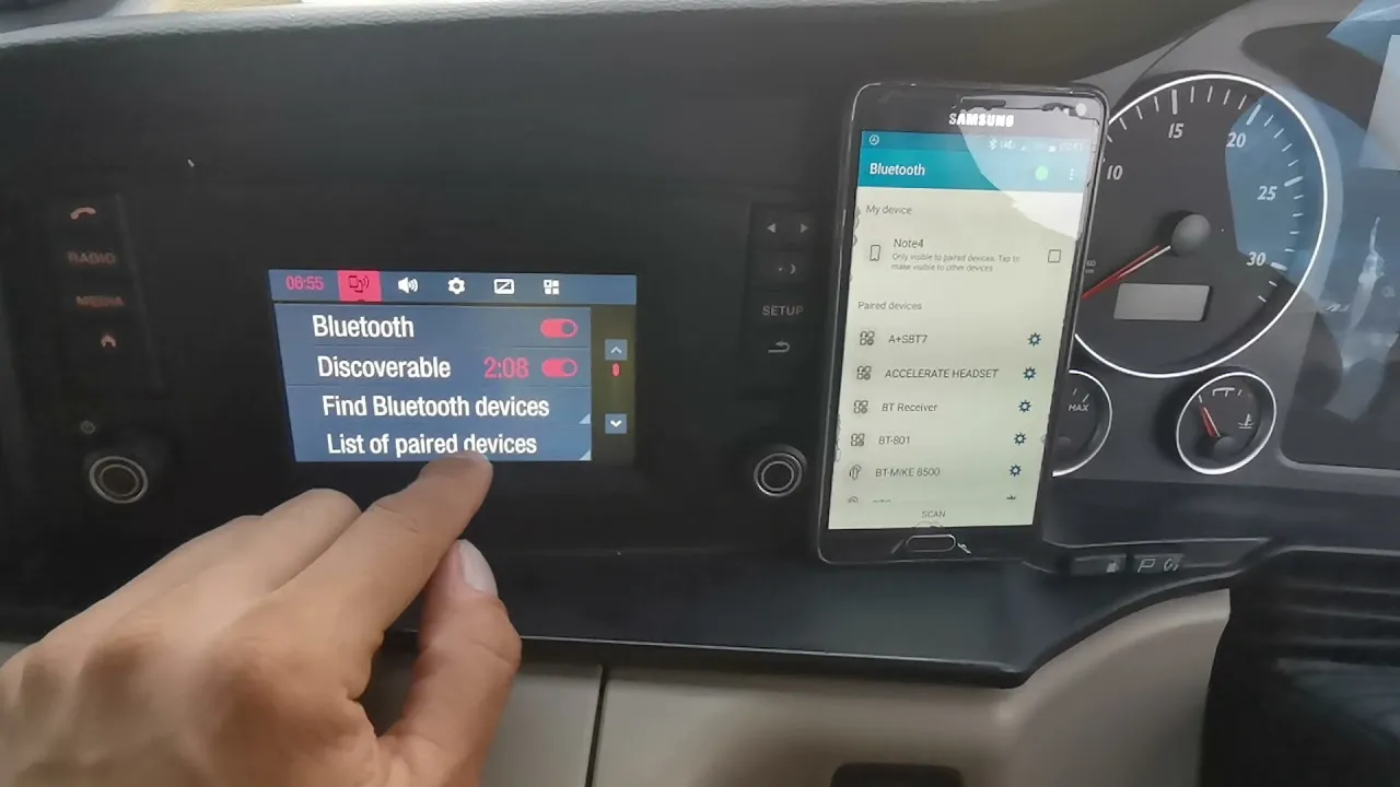 Zdjęcie Jak włączyć Bluetooth w MAN TGX - krok po kroku bez problemów