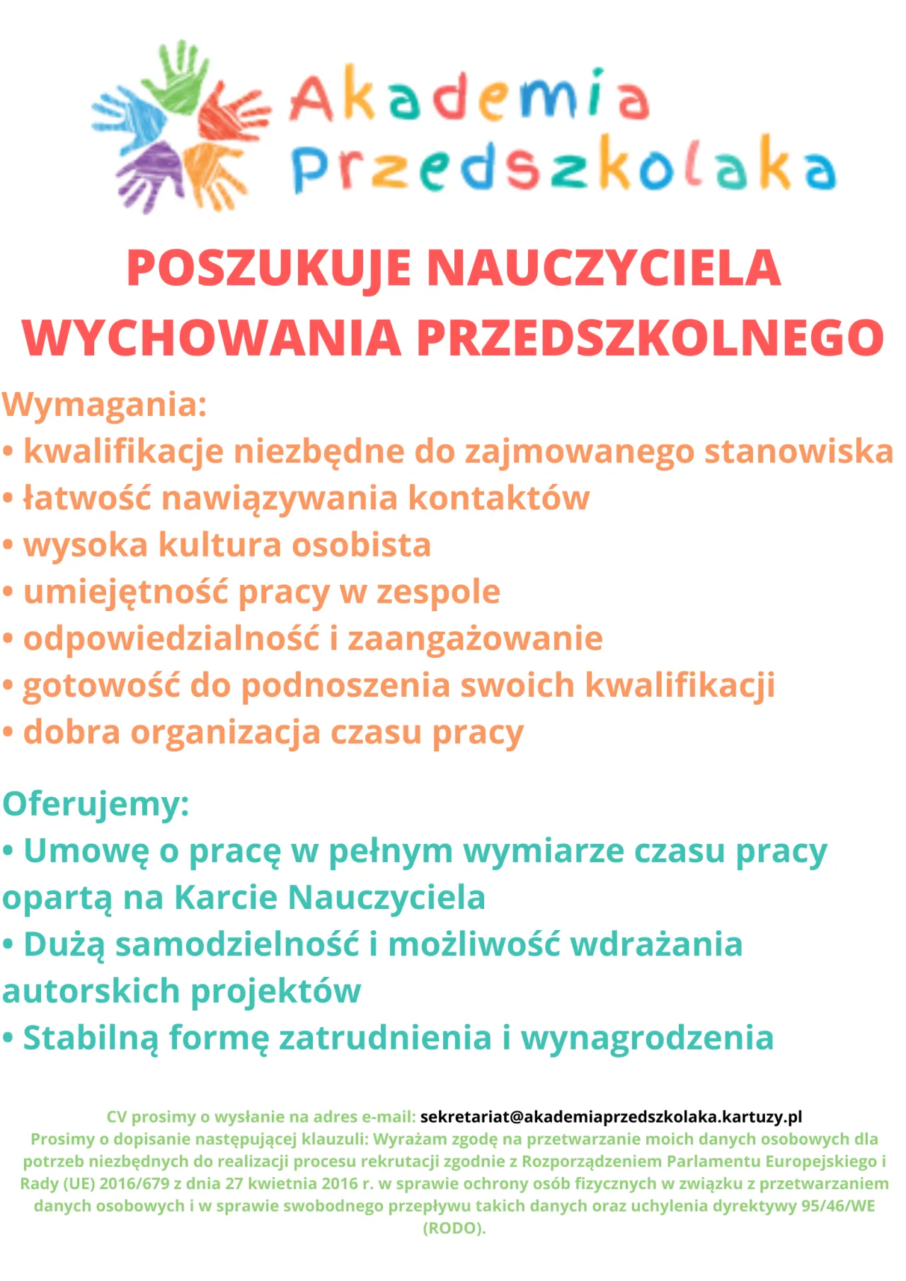 Zdjęcie Jak zatrudnić nauczyciela w przedszkolu i uniknąć błędów prawnych