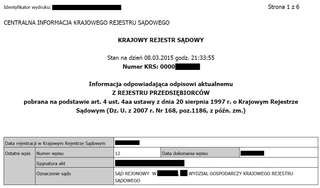 Zdjęcie Co to jest KRS i kto musi się zarejestrować w rejestrze?