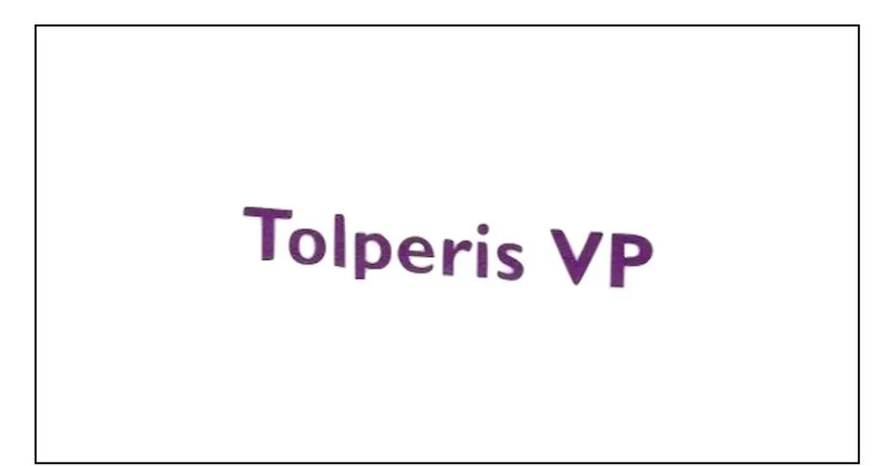 Zdjęcie Tolperis VP - na co ten lek? Zastosowanie i działania niepożądane.