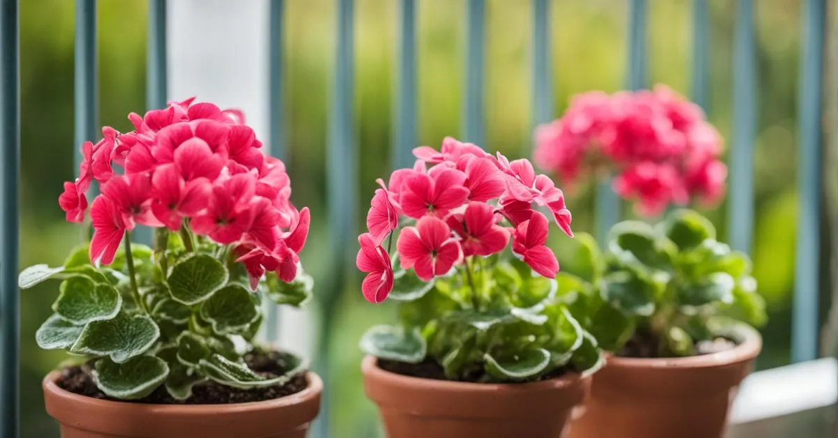 Zdjęcie Kiedy sadzić pelargonie na balkon, aby uniknąć przymrozków?