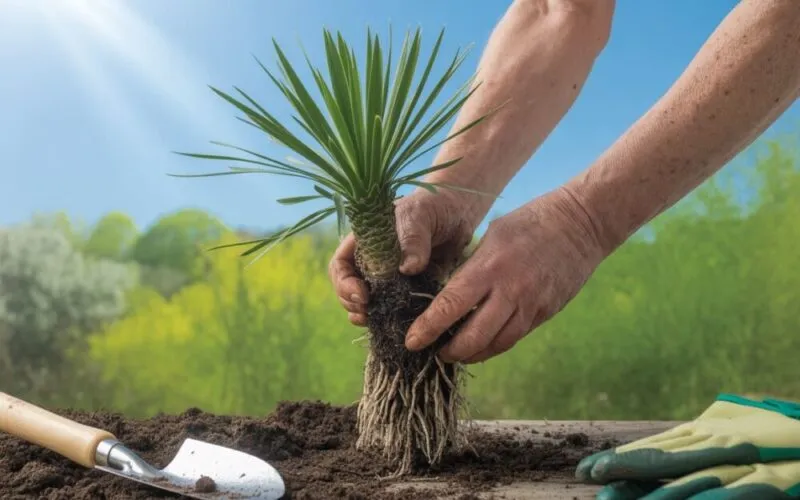 Zdjęcie Jak rozsadzić jukę ogrodową? Poradnik krok po kroku!