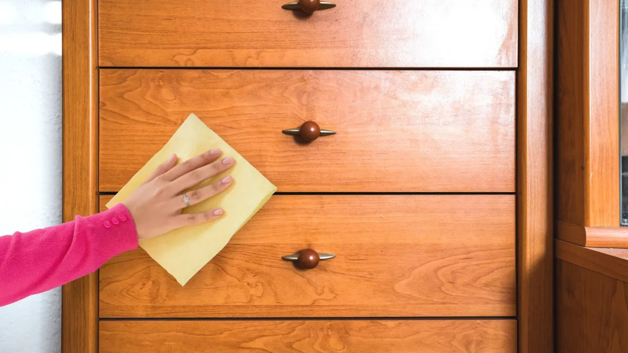 Zdjęcie Jak usunąć wosk z mebli lakierowanych bez uszkodzenia powierzchni