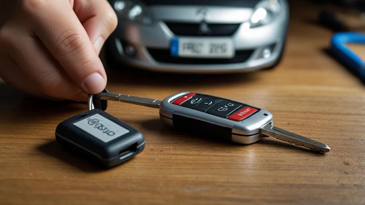 Zdjęcie Jak wymienić baterię w kluczyku Peugeot 307 i uniknąć problemów z działaniem