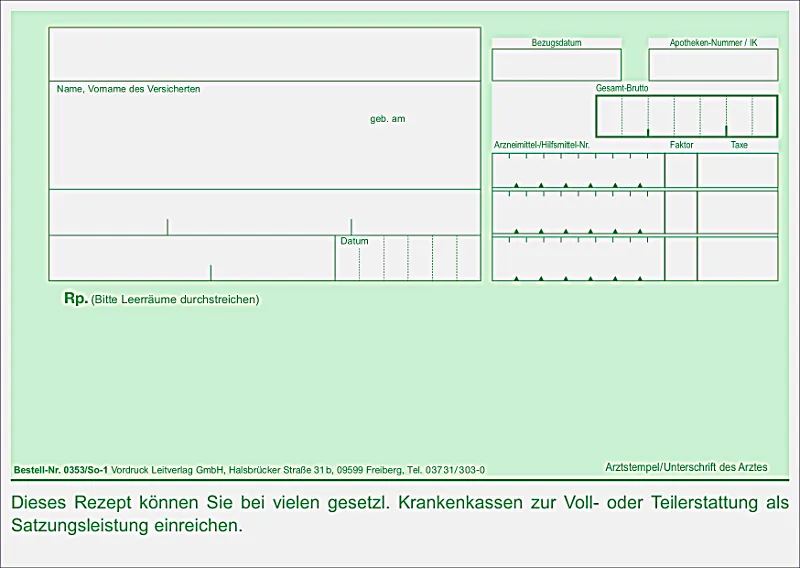 Zdjęcie Alles, was Sie über das Privatrezept Formular wissen müssen: Anforderungen und Tipps