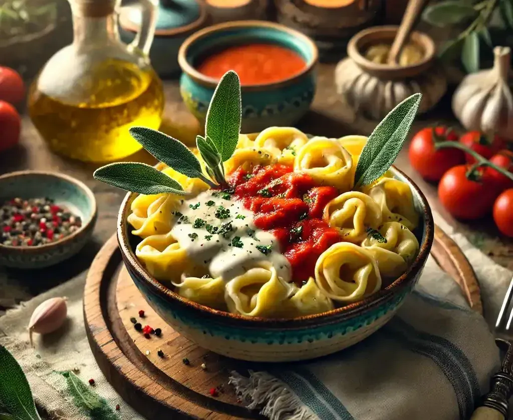 Zdjęcie Najlepsze sosy do tortellini z grzybami, które zachwycą smakami