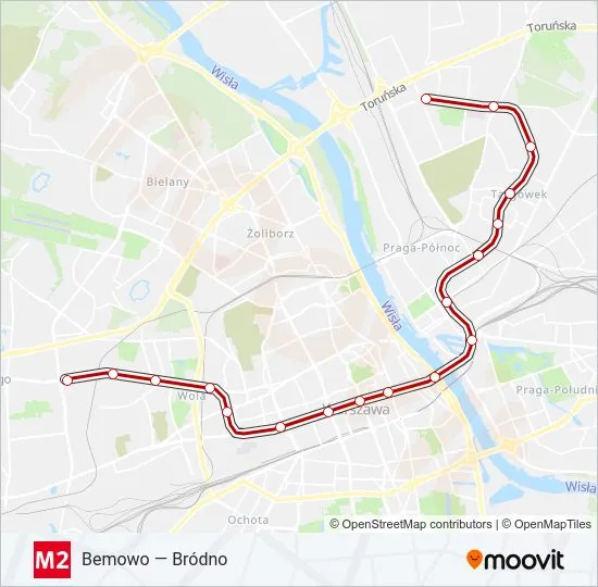 Zdjęcie Metro rozkład jazdy M2 – godziny kursowania i ważne informacje