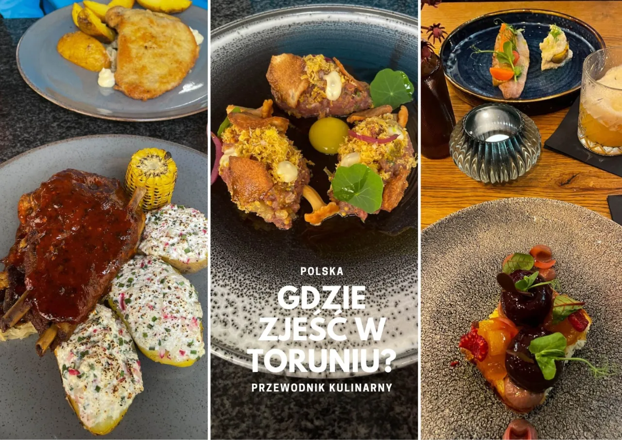 Zdjęcie Gdzie zjeść w Toruniu? Odkryj najlepsze miejsca na pyszne jedzenie