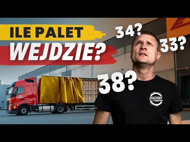 Zdjęcie Jak ułożyć 34 palety na naczepie, aby uniknąć problemów z transportem