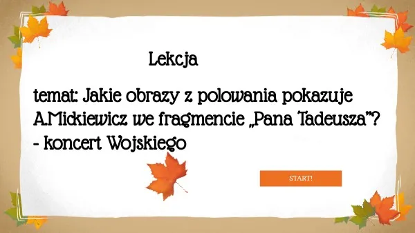 Zdjęcie Koncert Wojskiego - analiza wiersza Mickiewicza i jego znaczenie