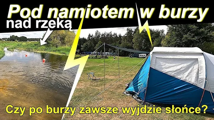 Zdjęcie Czy w namiocie podczas burzy jest bezpiecznie? Oto co musisz wiedzieć