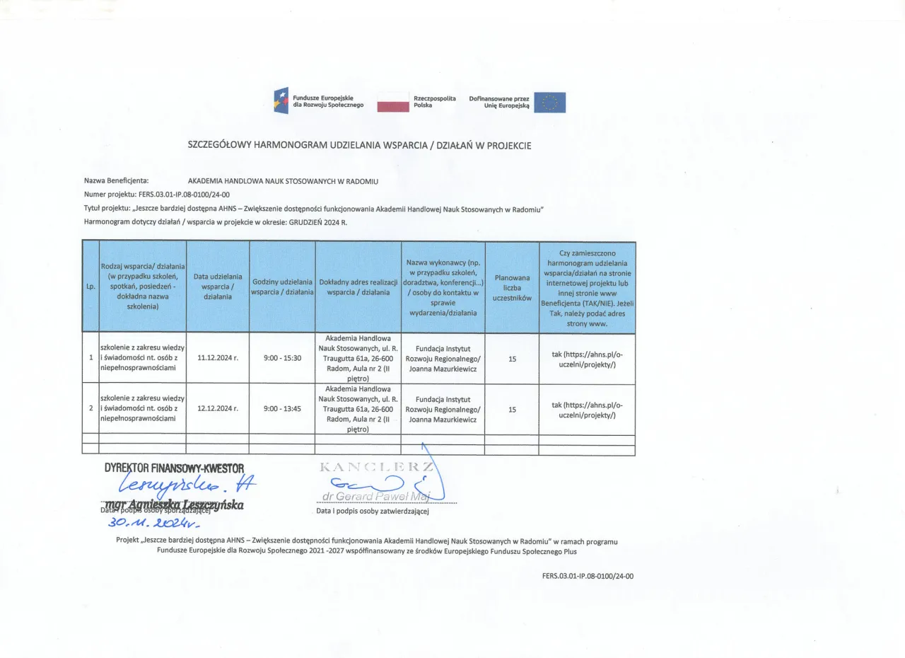 Zdjęcie Akademia handlowa nauk stosowanych w Radomiu - oferta edukacyjna i rekrutacja