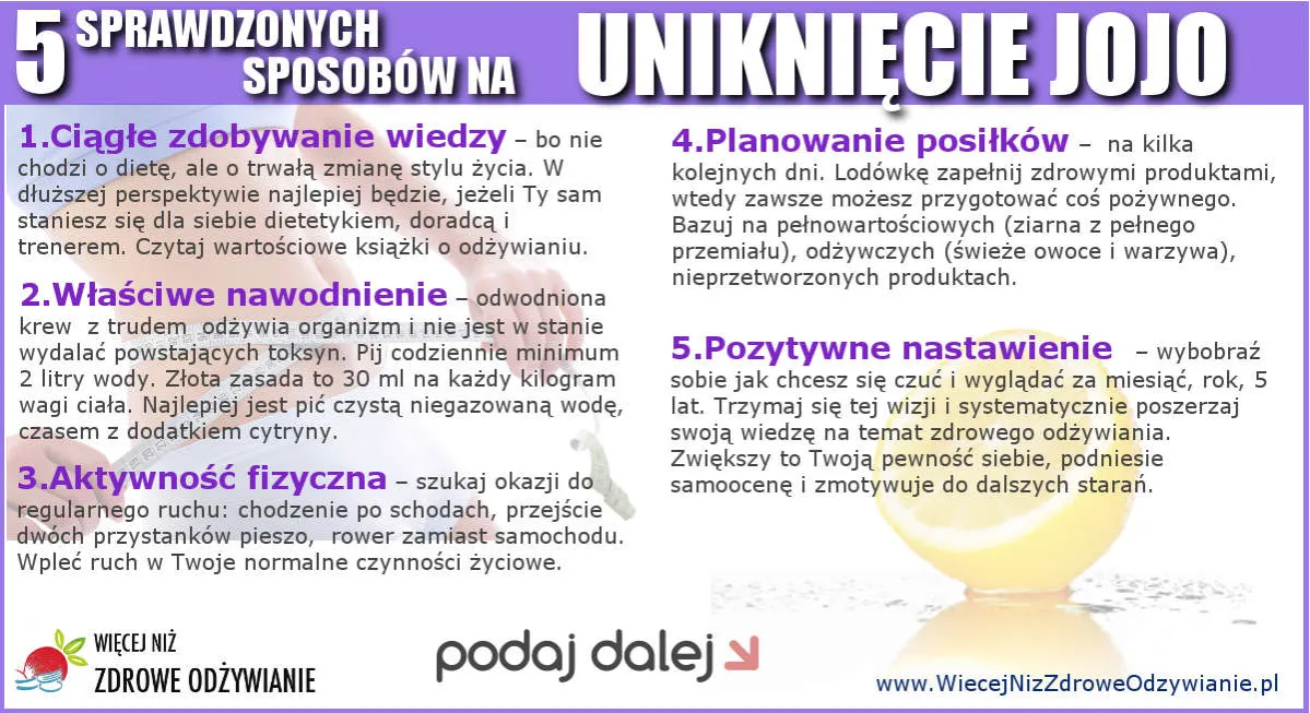 Zdjęcie Jak uniknąć efektu jojo i trwale schudnąć bez efektów ubocznych