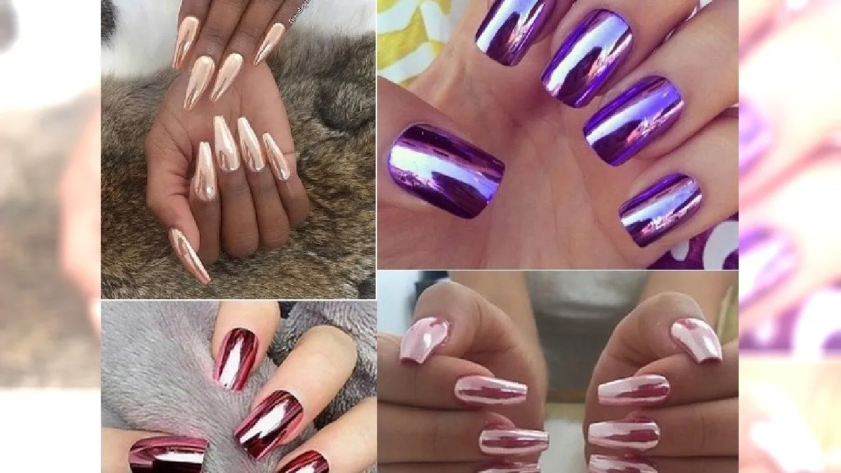 Zdjęcie Paznokcie w stylu lat 80.: neony, wzory, disco chrome jak je nosić?