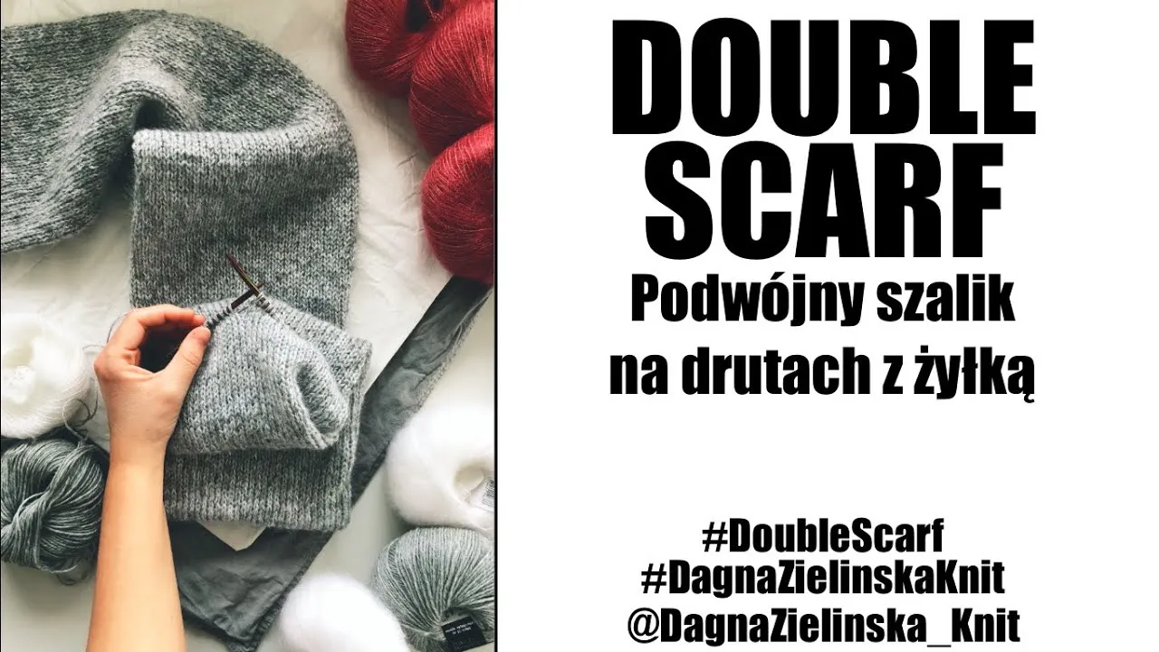 Zdjęcie Jak zrobić dwukolorowy szalik na drutach - proste techniki i porady