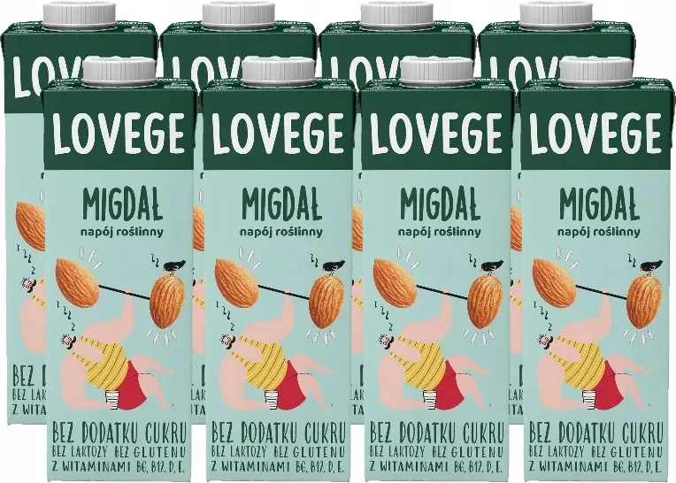 Zdjęcie Napój migdałowy Go Vege – zdrowa alternatywa dla mleka krowiego