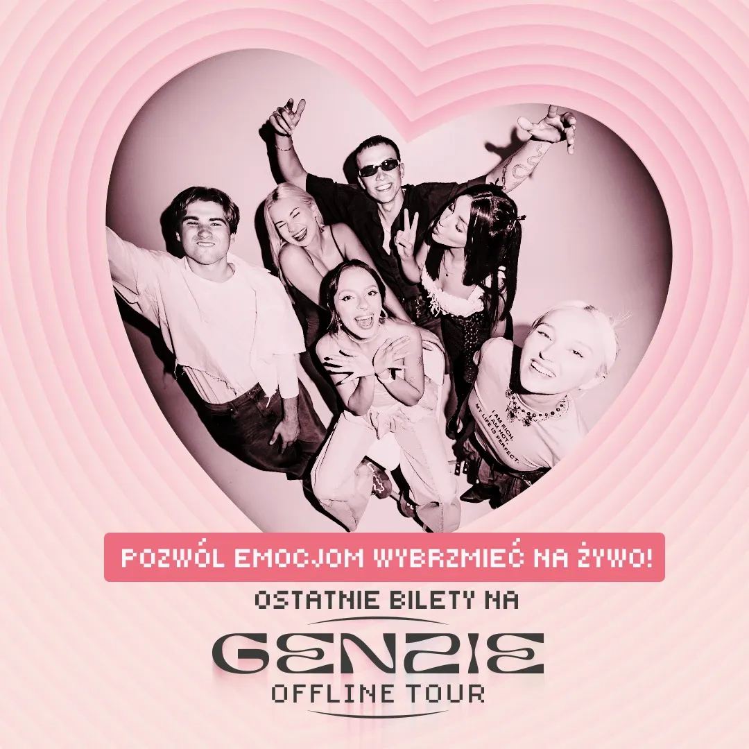 Zdjęcie Ile kosztuje bilet na koncert GenZie? Ceny i szczegóły w Warszawie