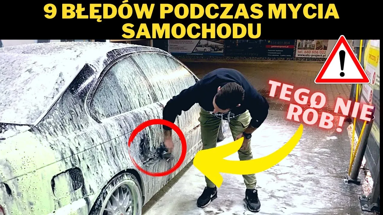 Zdjęcie Jak dobrze umyć samochód i uniknąć najczęstszych błędów