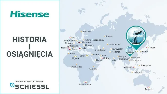 Zdjęcie Hisense: Co to za firma? Historia, produkty i opinie.