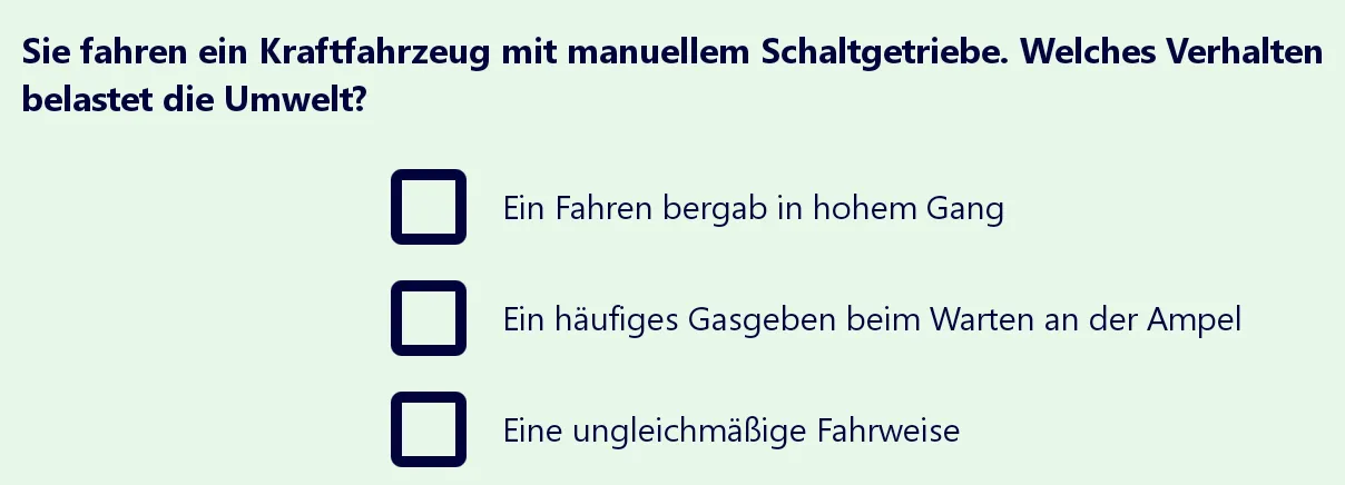 Zdjęcie Wodurch wird Kraftstoff verschwendet und die Umwelt gefährdet?