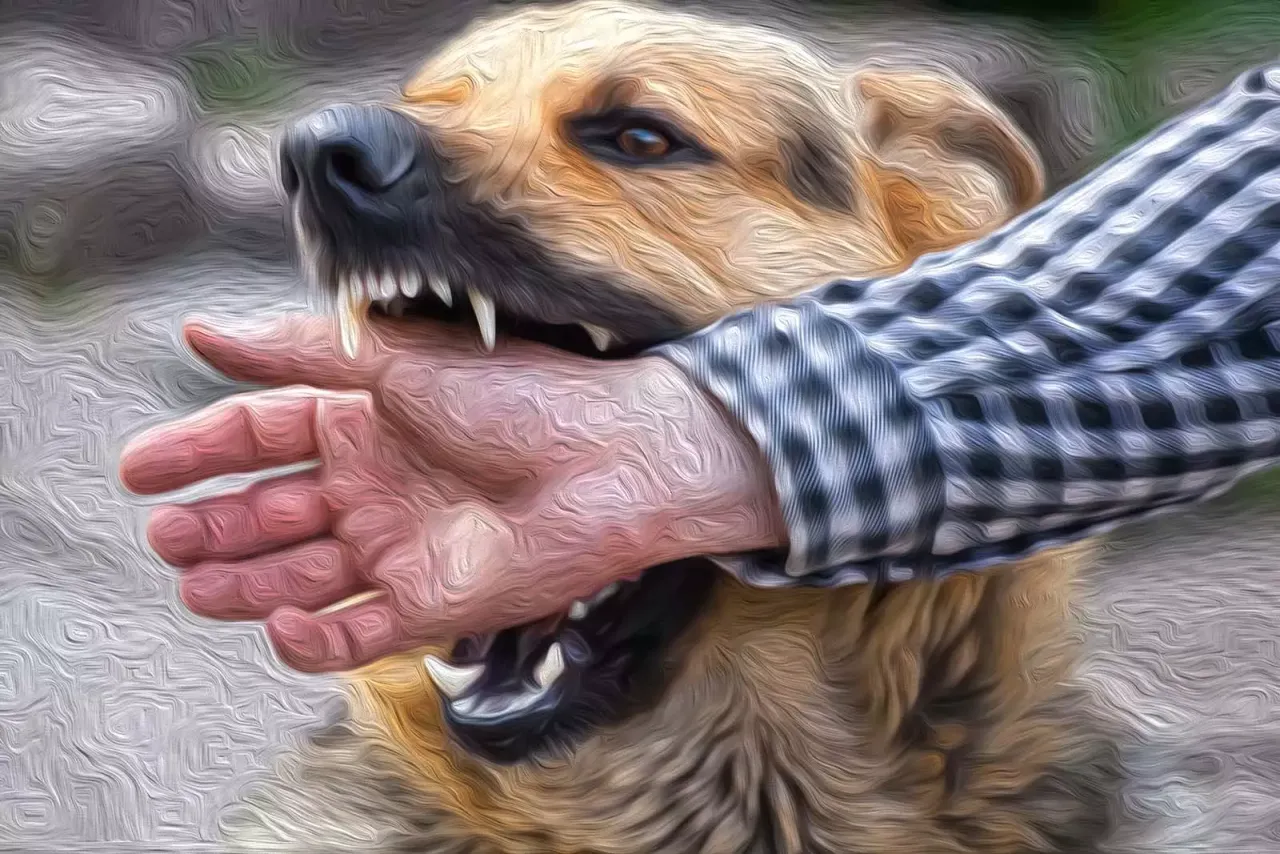 Zdjęcie Sennik: Ugryzienie psa w rękę - poznaj ukryte znaczenie ostrzegawczego snu