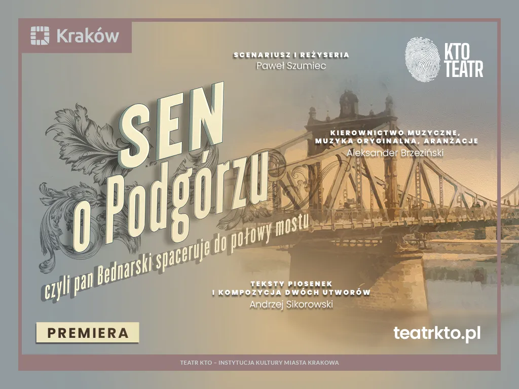 Zdjęcie Repertuar Teatru KTO w Krakowie - nie przegap najlepszych spektakli