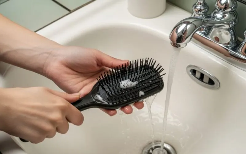 Zdjęcie Czy wiesz, jak umyć szczotki do włos&oacute;w? Zdrowe włosy zaczynają się tu!