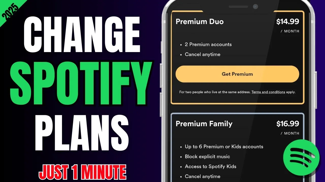 Zdjęcie Jak zmienić plan na Spotify i uniknąć niepotrzebnych kosztów