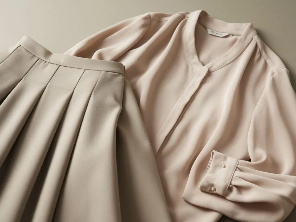 Zdjęcie Jaką bluzkę do beżowej spódnicy wybrać, by wyglądać stylowo?