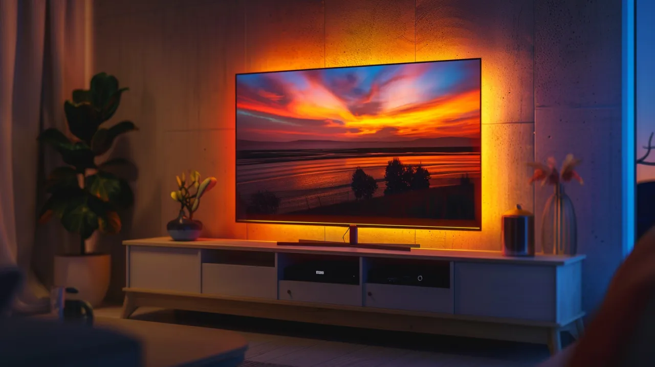 Zdjęcie Taśma led usb tv: Jak wybrać taśmy LED do telewizora i za telewizor?