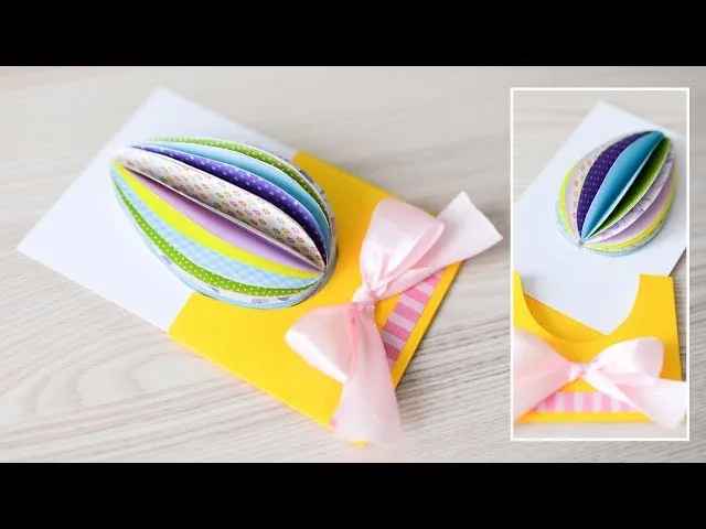 Zdjęcie Kreatywne pomysły na kartkę wielkanocną 3D DIY, które zachwycą