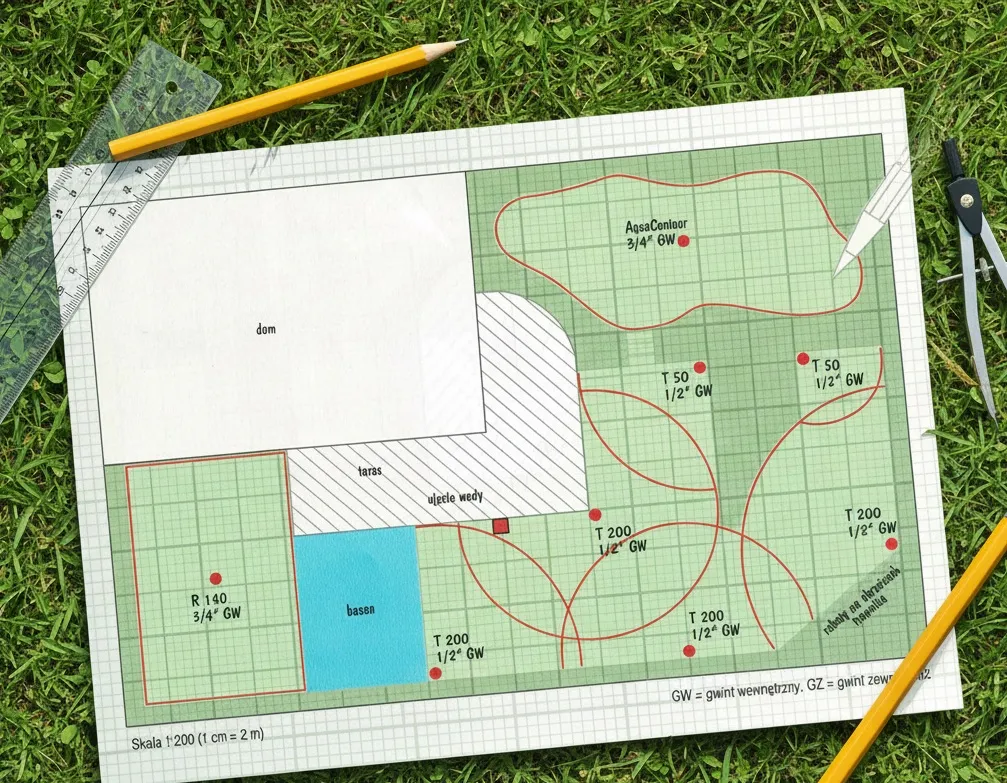 Zdjęcie Jak zamontować zraszacz wynurzalny? Poradnik DIY krok po kroku