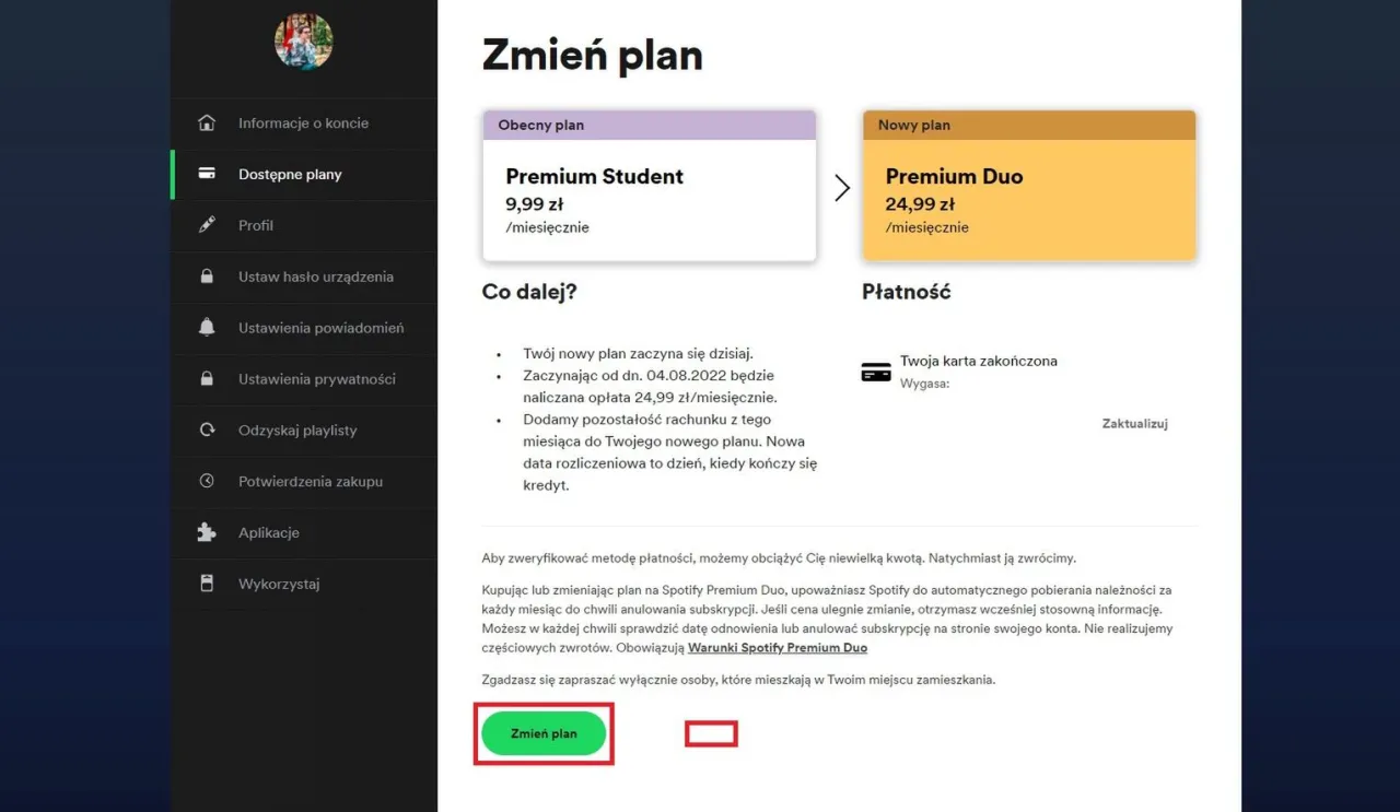 Zdjęcie Jak zmienić plan na Spotify i uniknąć nieprzyjemnych niespodzianek