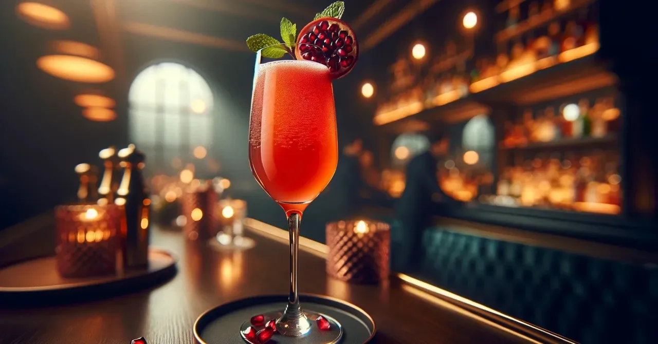 Zdjęcie Najlepsze drinki z sokiem z granatu - orzeźwiające przepisy na każdą okazję