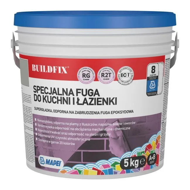Zdjęcie 5 kg fugi Mapei na ile m2? Sprawdź, jak uniknąć błędów w obliczeniach!