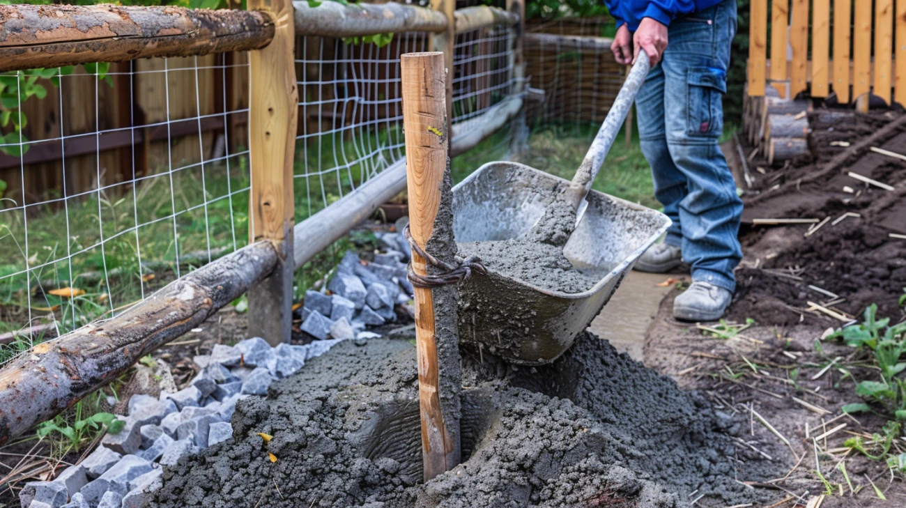 Zdjęcie Betonowanie słupków ogrodzeniowych: Kluczowe etapy i porady