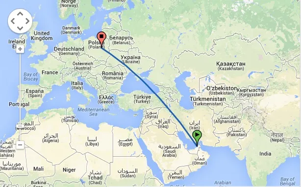 Zdjęcie Ile trwa lot z Dubaju do Warszawy? Sprawdzona informacja o czasie lotu