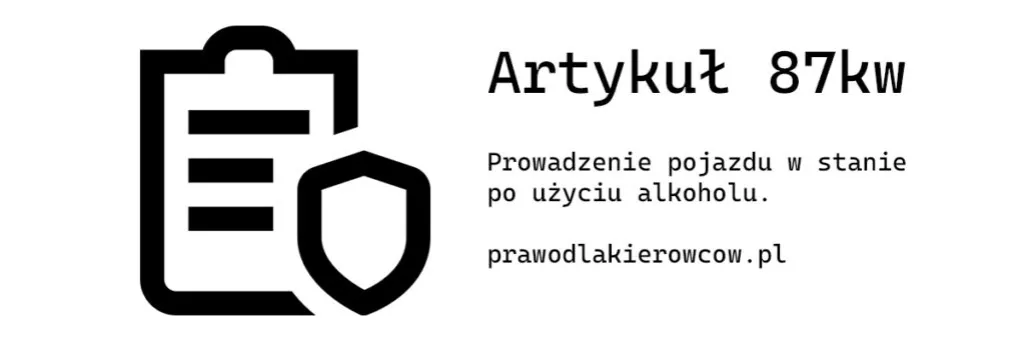 Zdjęcie Artykuł 87 paragraf 1 kodeksu wykroczeń: konsekwencje jazdy po alkoholu