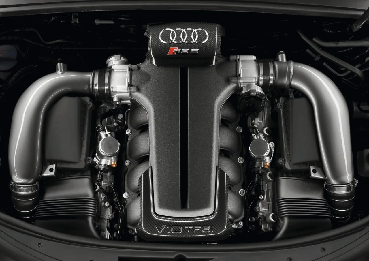 Zdjęcie Audi RS6 V10: Potężny Silnik i Oszałamiające Osiągi Superauta